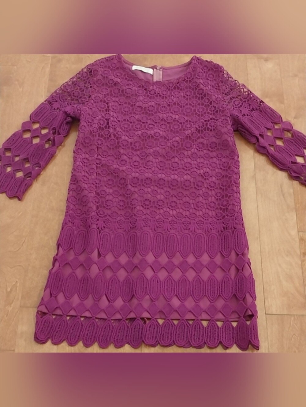 🎀🌷Beautiful  Crochet Lace Dress